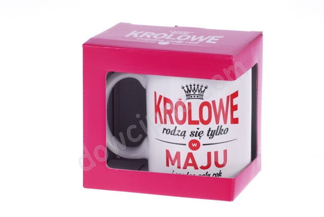 Kubek ET Królewski 005 - Królowe rodzą się tylko w MAJU