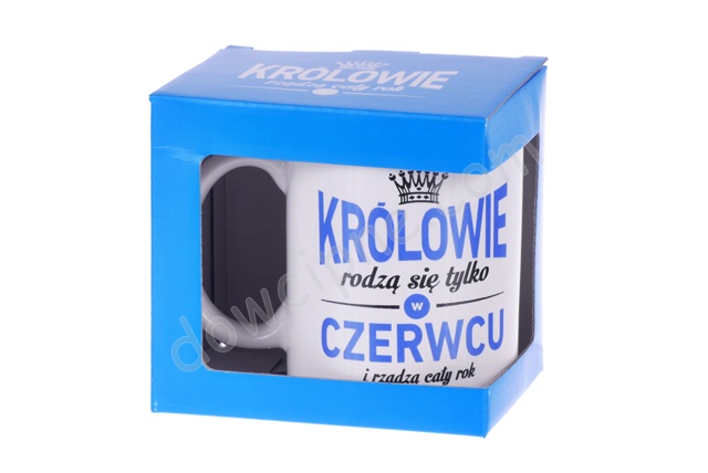 Kubek ET w opakowaniu 018 - Królowie rodzą się tylko w CZERWCU