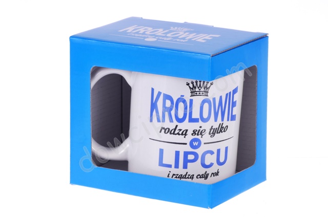 Kubek ET w opakowaniu 019 - Królowie rodzą się tylko w LIPCU
