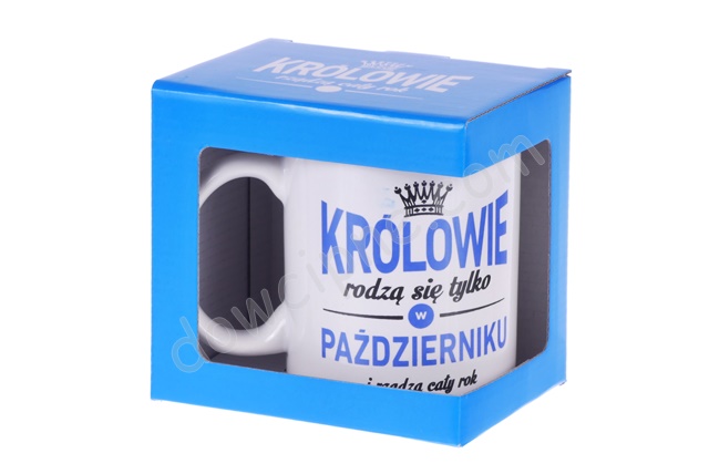 Kubek ET Królewski 022 - Królowie rodzą się tylko w PAŹDZIERNIKU