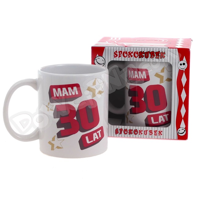 Kubek ET w opakowaniu - Mam 30 lat