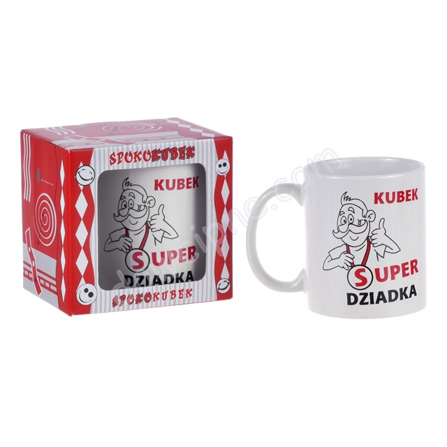 Kubek ET - Super Dziadka (medal)