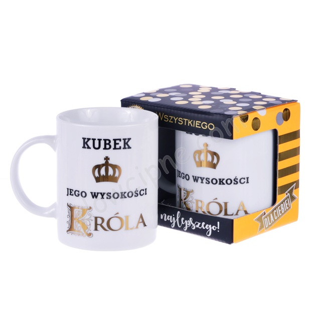 Kubek Q premium 598 - Jego wysokość król