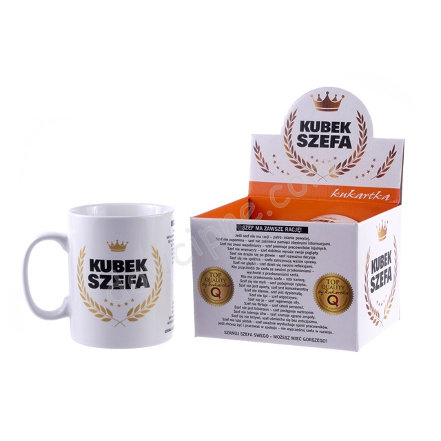 Kubek Q gigant 043 - kubek szefa