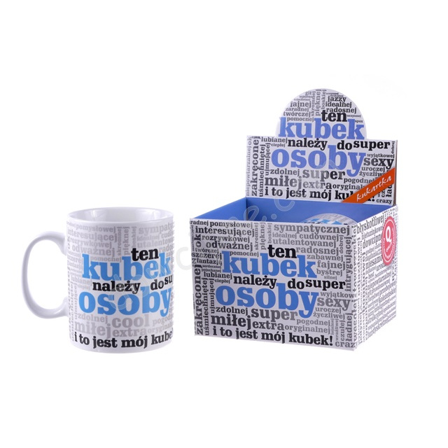 Kubek Q gigant 045 - kubek super osoby