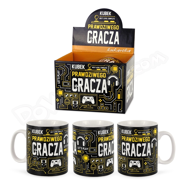 Kubek Q Gigant N - Kubek Prawdziwego Gracza