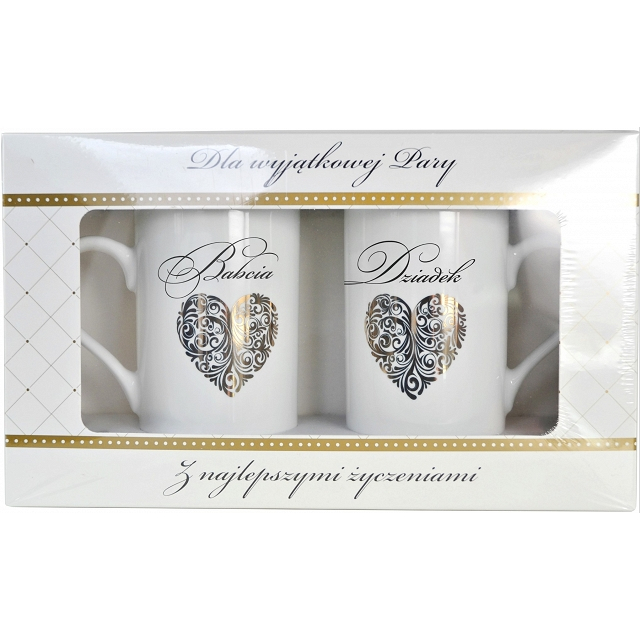 Kubek Q komplet 723 - Babcia / Dziadek