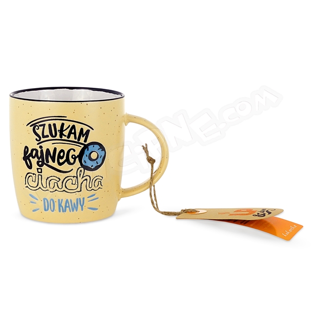 Kubek Q Up-009 - Szukam fajnego ciacha do kawy 