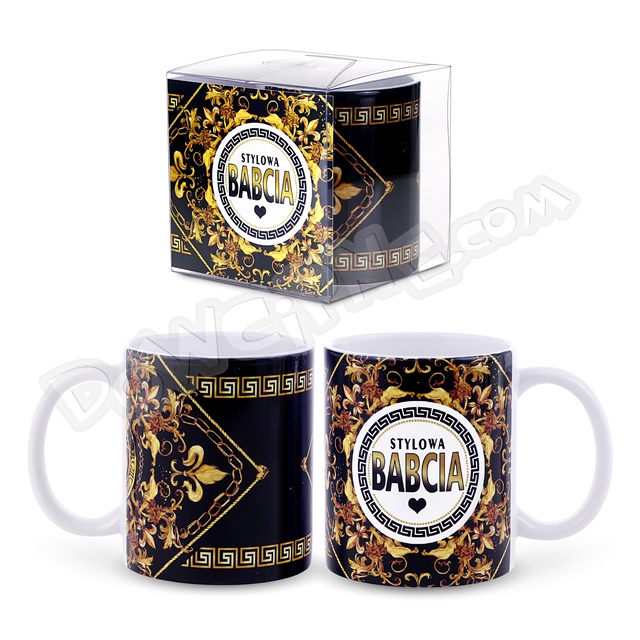 Kubek tapeta K141 - Stylowa Babcia