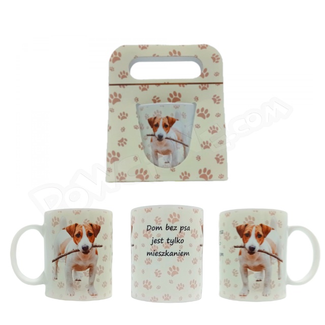 Kubek ET w opak. z uchwytem 046 - Jack Russell Terrier