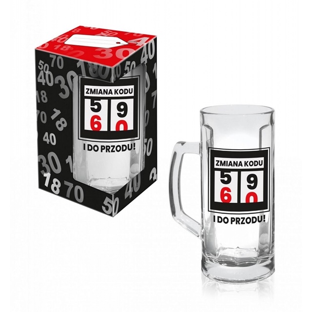 Kufel ZMIANA KODU - 60 i do przodu!