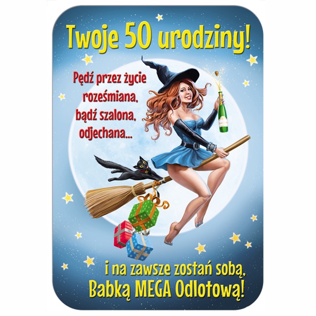 Magnes MA-011 - 50 Urodziny Ona