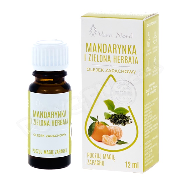 Olejek zapachowy - 40 MANDARYNKA I ZIELONA HERBATA