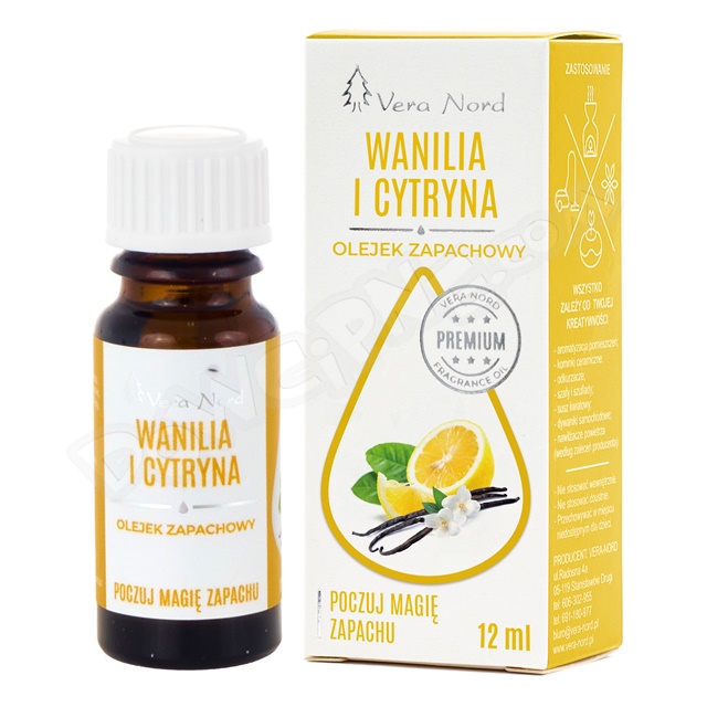 Olejek zapachowy - 69 WANILIA I CYTRYNA