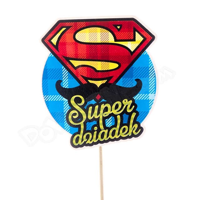 Pik drewniany KK zestaw 5 szt. 033 - Super Dziadek