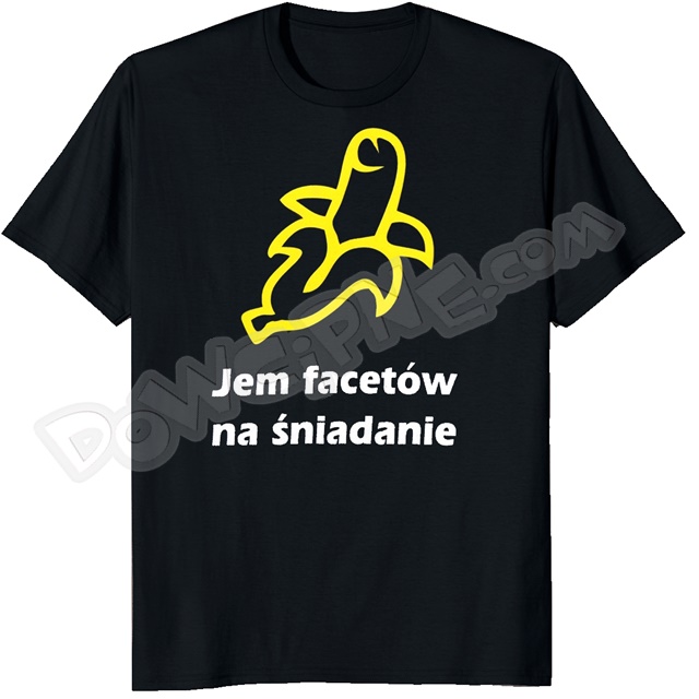 Koszulka AR - Jem facetów na śniadanie