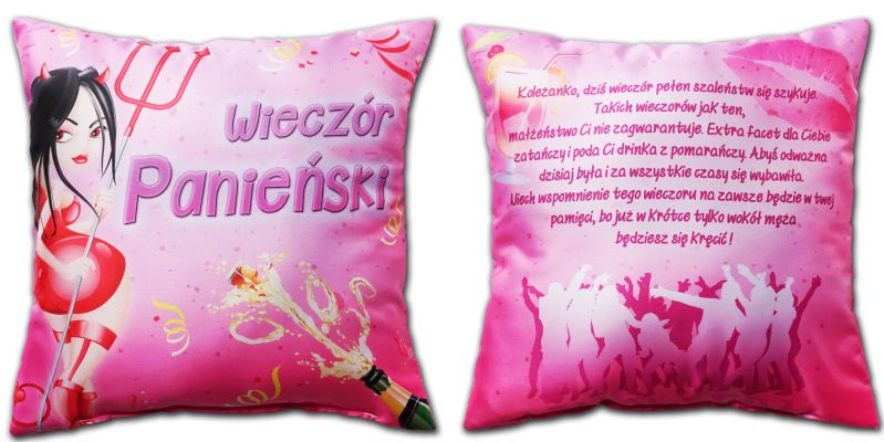 Poduszka a. S109 - Wieczór Panieński diablica