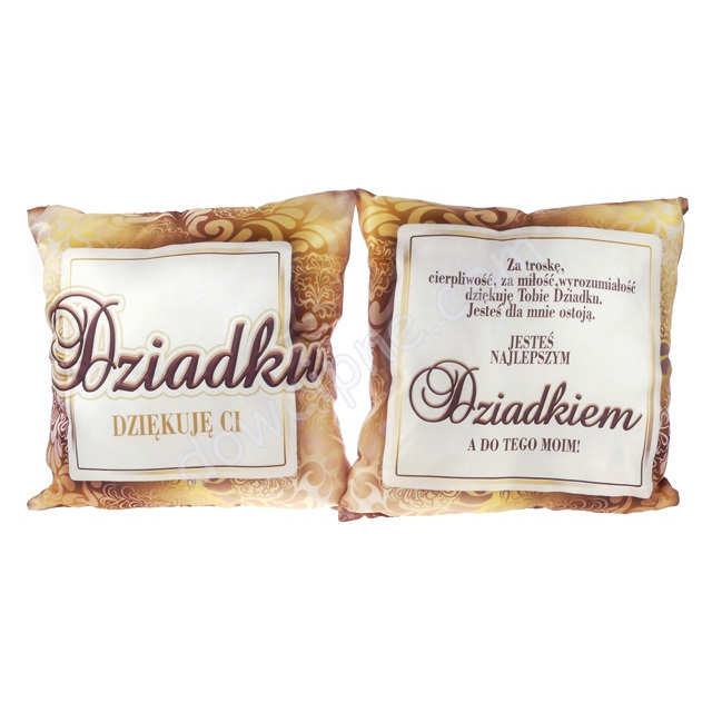 Poduszka a. S051 - Dziadku dziękuję Ci