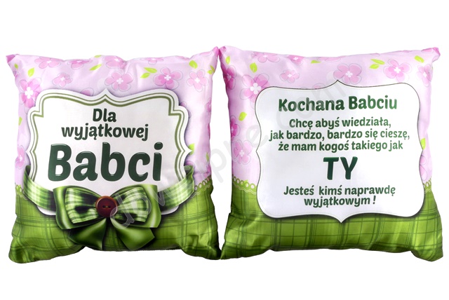 Poduszka a. S032 - Dla wyjątkowej Babci
