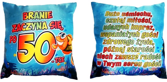 Poduszka a. S145 - Branie zaczyna się po 50