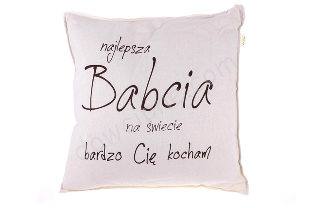Poduszka PB - Najlepsza Babcia na świecie MIX