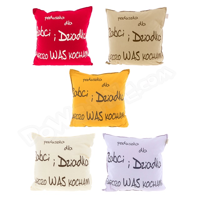 Poduszka PB - Dla Babci i Dziadka MIX