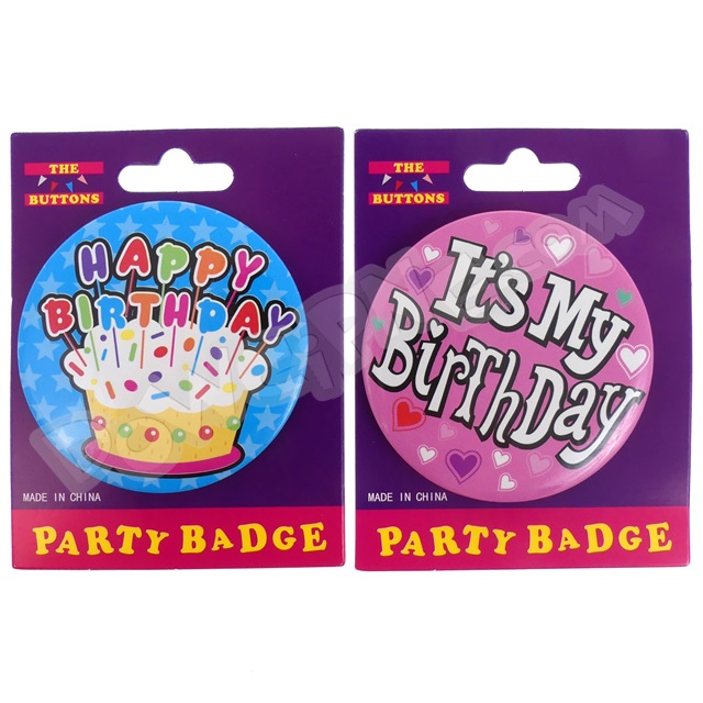 Przypinka party - 698977 - Birthday MIX