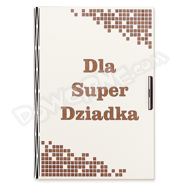 Pudełko książka RH - Dla super Dziadka