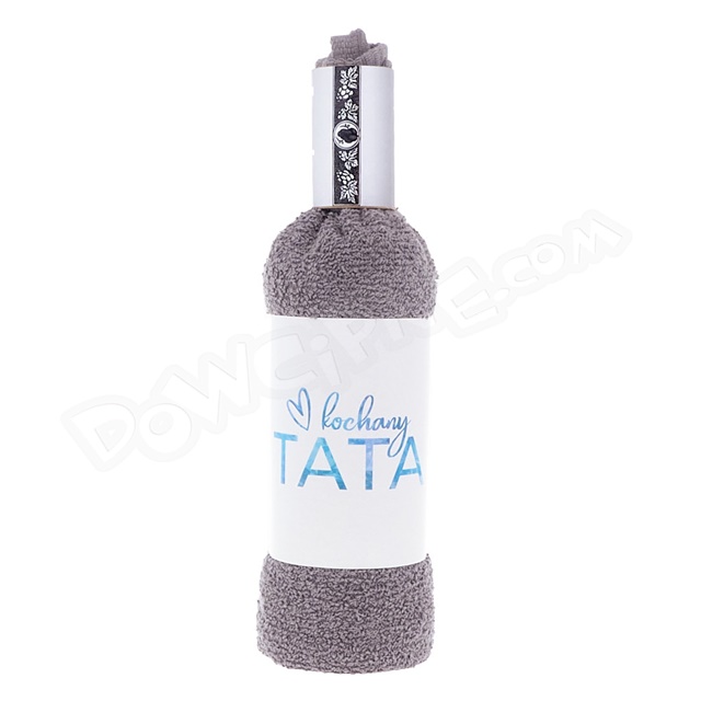 Ręcznik butelka (100x50) 034 - Tata