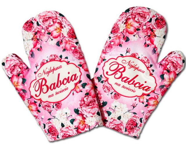 Rękawica kuchenna R029 - Najlepsza Babcia na świecie