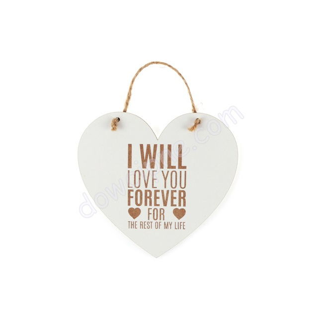Serce sznurek RH - I will love you forever