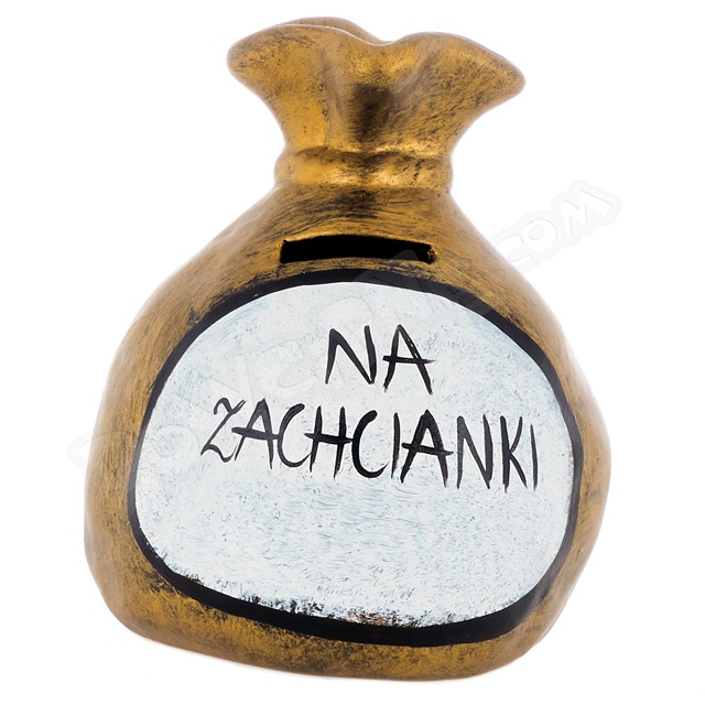 Skarbonka sakiewka 6868B - NA ZACHCIANKI