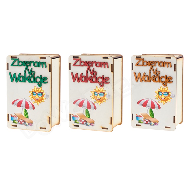 Skarbonka KJ - Zbieram na wakacje MIX