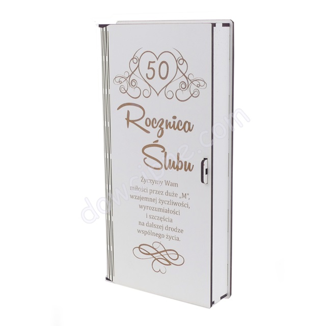Skrzynka DL RH - 50 Rocznica Ślubu