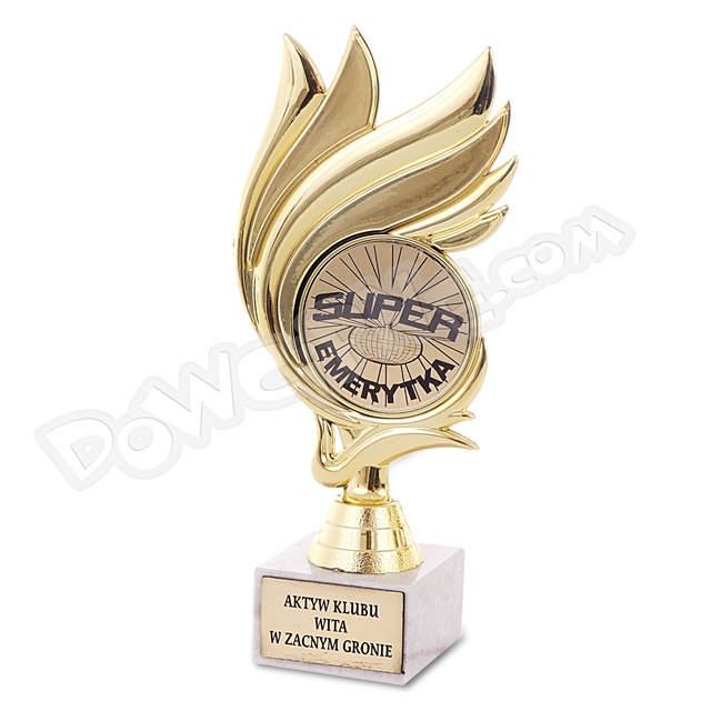 Statuetka Płomień BH 114 - Super Emerytka