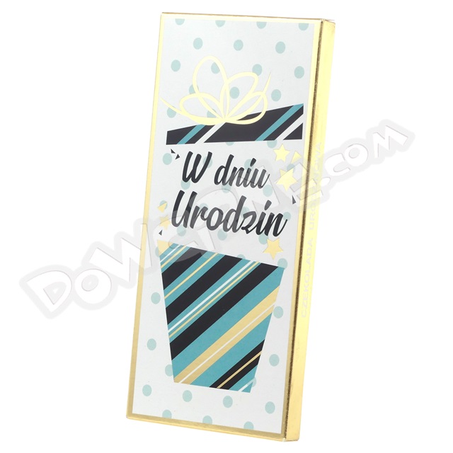 Szalona Czekolada CZEK011 - W dniu urodzin  (nr 01)