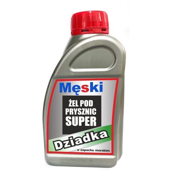 Szalony żel pod prysznic 007 - Super Dziadek