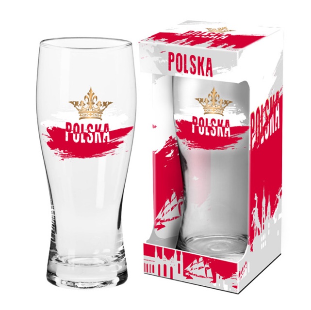 Szklanka do piwa 500ml  POLSKA 4 - Korona