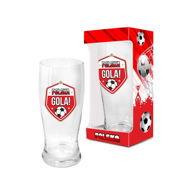 Szklanka do piwa Polska - POLSKA GOLA!