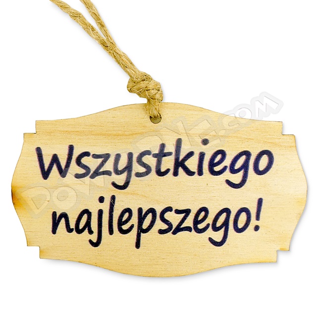 Tabliczka do klatki - Wszystkiego Najlepszego