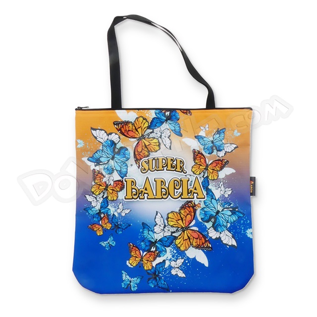 Torba podszewka + zamek TL002 - Super Babcia