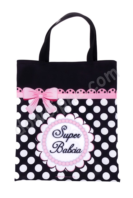 Torba k. - Super Babcia grochy