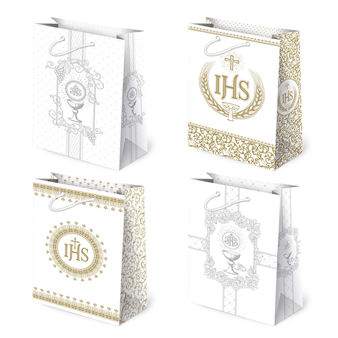 Torebka prezentowa zestaw (1 opak. - 4 szt.) T-4L - Komunia Grafika