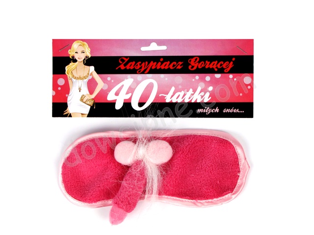 Opaska na oczy - Zasypiacz 40-latki