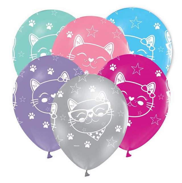 Balon zestaw 5 szt. GD GZ-KOT5 - Koty